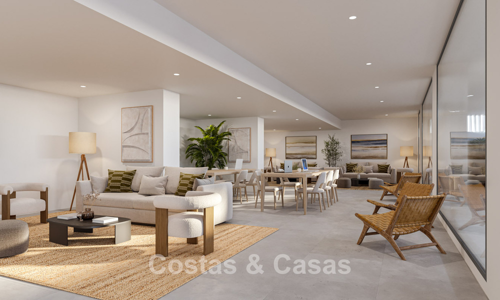 Moderne halfvrijstaande villa te koop op loopafstand van het strand in Elviria, Marbella 801850