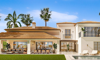 Gloednieuwe nieuwbouwvilla te koop op luttele minuten van het strand en alle voorzieningen van Estepona centrum 801853 