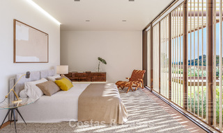 Strakke, moderne luxevilla te koop in de befaamde urbanisatie van El Madroñal in Benahavis - Marbella 801867 