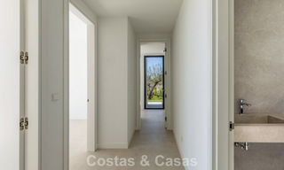 Moderne, nieuwe luxevilla met panoramisch zeezicht te koop in de heuvels van Marbella - Benahavis 802115 