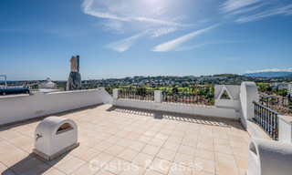 Charmante rijwoning te koop in Andalusisch complex op wandelafstand van voorzieningen in Nueva Andalucia, Marbella 802378 
