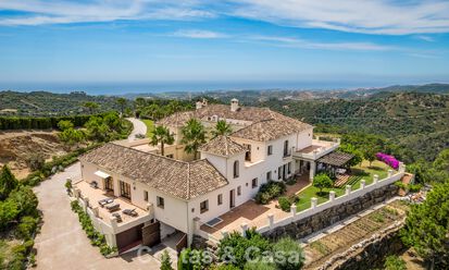 Statig, Spaans landgoed (Finca) te koop in een groene omgeving op de New Golden Mile tussen Marbella en Estepona 802278
