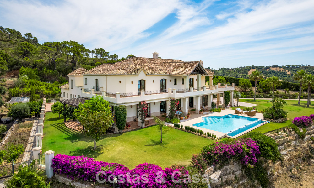 Statig, Spaans landgoed (Finca) te koop in een groene omgeving op de New Golden Mile tussen Marbella en Estepona 802280