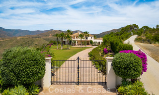Statig, Spaans landgoed (Finca) te koop in een groene omgeving op de New Golden Mile tussen Marbella en Estepona 802284 