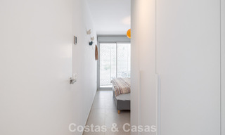 Lichtrijk en modern duplex penthouse met frontaal open zeezicht te koop in Benalmadena, Costa del Sol 802196 