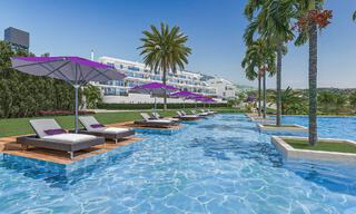 Modern hoekappartement in een exclusief boetiekresort met panoramisch zeezicht nabij La Cala de Mijas, Costa del Sol 802147 