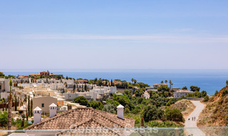 Gloednieuwe, moderne luxevilla met zeezicht te koop in Mijas, Costa del Sol 802166 