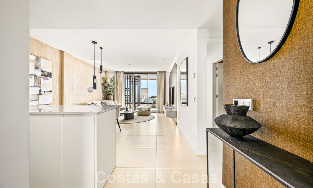 Exclusieve appartementen met modern ontwerp te koop in El Higueron in Fuengirola, Costa del Sol 802464