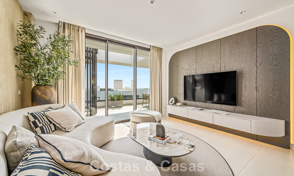 Exclusieve appartementen met modern ontwerp te koop in El Higueron in Fuengirola, Costa del Sol 802467