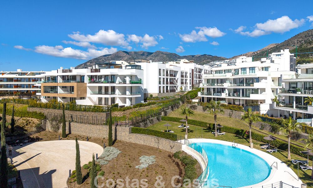 Exclusieve appartementen met modern ontwerp te koop in El Higueron in Fuengirola, Costa del Sol 802471