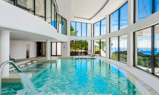 Moderne tuinappartement met zeezicht te koop in een exclusief boetiekcomplex nabij Marbella 802618 