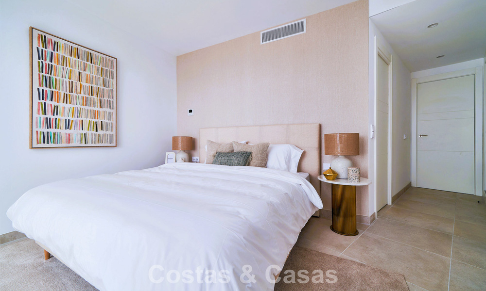 Moderne luxe appartementen met zeezicht in El Higuerón, een resort-stijl complex in Fuengirola, Costa del Sol 802663