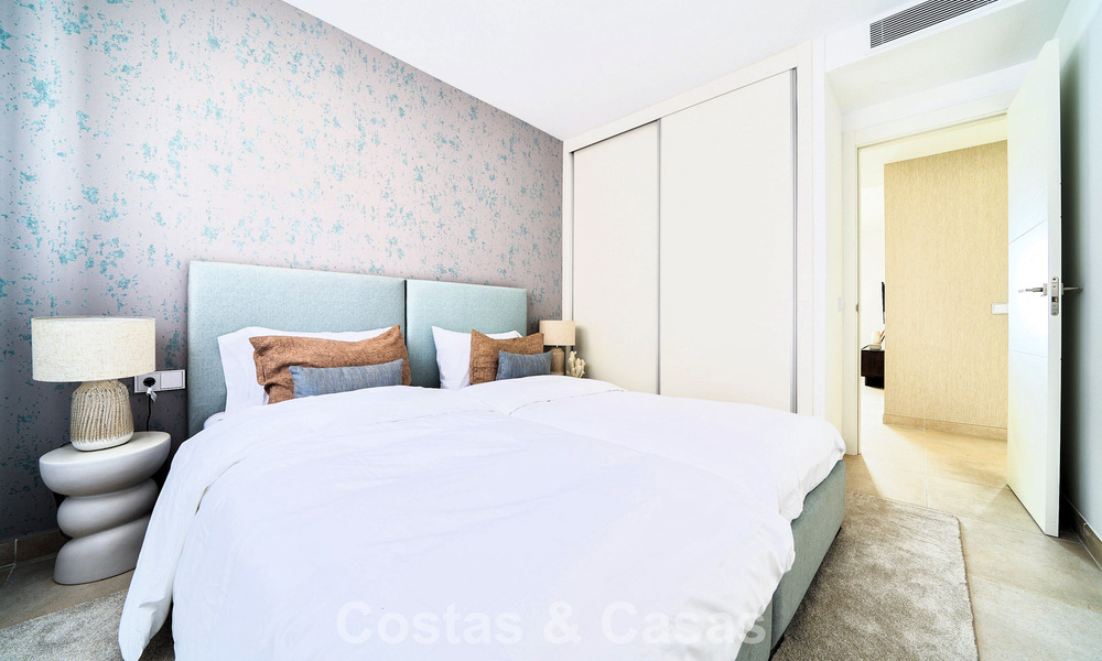 Moderne luxe appartementen met zeezicht in El Higuerón, een resort-stijl complex in Fuengirola, Costa del Sol 802665