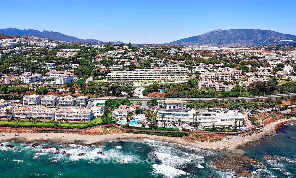 Moderne nieuwbouwappartementen op wandelafstand van het strand met panoramisch zeezicht te koop in La Cala de Mijas, Costa del Sol 802949