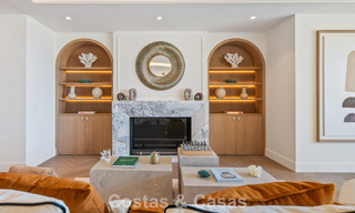 Exclusief, modern duplex penthouse met panoramisch zeezicht te koop in Nueva Andalucia, Marbella 803064 