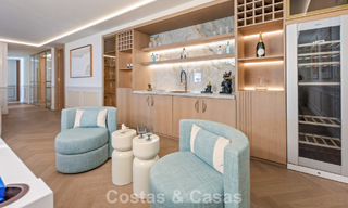 Exclusief, modern duplex penthouse met panoramisch zeezicht te koop in Nueva Andalucia, Marbella 803078 