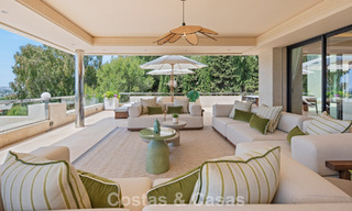 Exclusief, modern duplex penthouse met panoramisch zeezicht te koop in Nueva Andalucia, Marbella 803113 