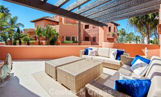 Eersteklas duplex penthouse te koop in een strandcomplex in Los Monteros, ten oosten van Marbella centrum 803217 