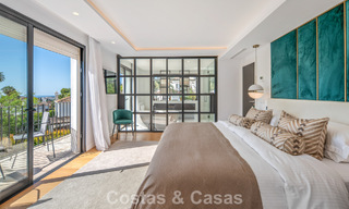Elegante luxevilla met eigentijds-mediterrane architectuur te koop in een besloten wijk in Nueva Andalucia, Marbella 803439 