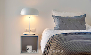 Gerenoveerde, halfvrijstaande woning met frontlinie golfzicht te koop in Aloha, Nueva Andalucia, Marbella 803146 