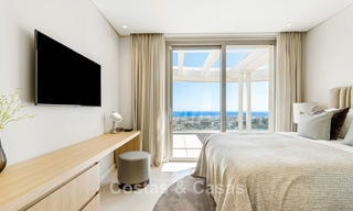 Exclusief modern duplex penthouse met panoramisch zeezicht te koop in Marbella - Benahavis 803780 