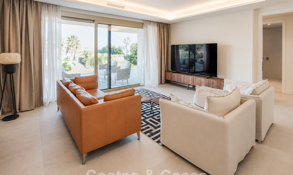 Instapklaar, prestigieus modern 3-slaapkamer appartement te koop op Marbella’s Golden Mile 803812