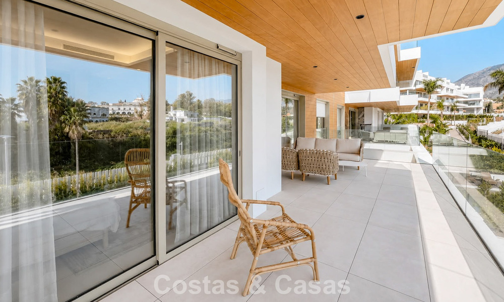 Instapklaar, prestigieus modern 3-slaapkamer appartement te koop op Marbella’s Golden Mile 803813