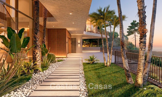 Ultramoderne droomvilla met fenomenaal zeezicht te koop in de heuvels van Marbella - Benahavis 803918 