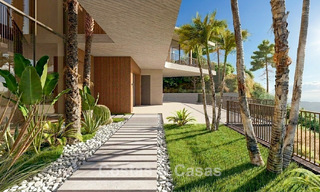Ultramoderne droomvilla met fenomenaal zeezicht te koop in de heuvels van Marbella - Benahavis 803920 