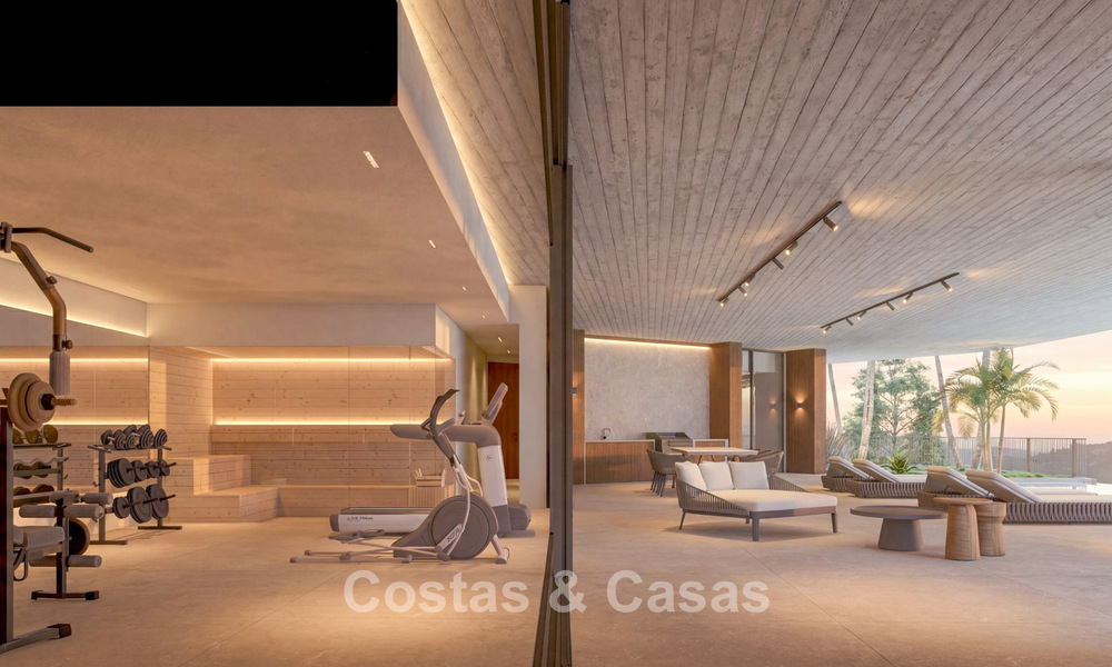 Ultramoderne droomvilla met fenomenaal zeezicht te koop in de heuvels van Marbella - Benahavis 803921