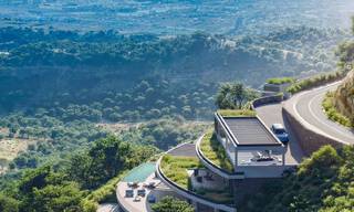 Exclusieve, ultramoderne designvilla met panoramisch zeezicht te koop in Real de La Quinta, Marbella - Benahavis 803999 