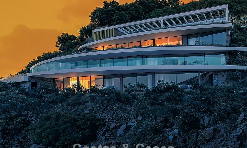 Exclusieve, ultramoderne designvilla met panoramisch zeezicht te koop in Real de La Quinta, Marbella - Benahavis 804000