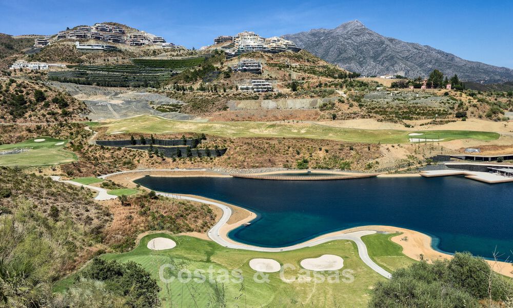 Exclusieve, ultramoderne designvilla met panoramisch zeezicht te koop in Real de La Quinta, Marbella - Benahavis 804148