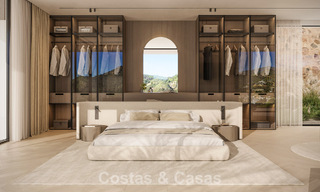 Gesofisticeerde designvilla met panoramisch zeezicht te koop in de heuvels van Marbella - Benahavis 804099 