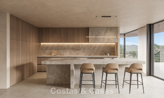 Gesofisticeerde designvilla met panoramisch zeezicht te koop in de heuvels van Marbella - Benahavis 804100 