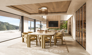 Gesofisticeerde designvilla met panoramisch zeezicht te koop in de heuvels van Marbella - Benahavis 804101 
