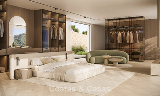 Gesofisticeerde designvilla met panoramisch zeezicht te koop in de heuvels van Marbella - Benahavis 804104 