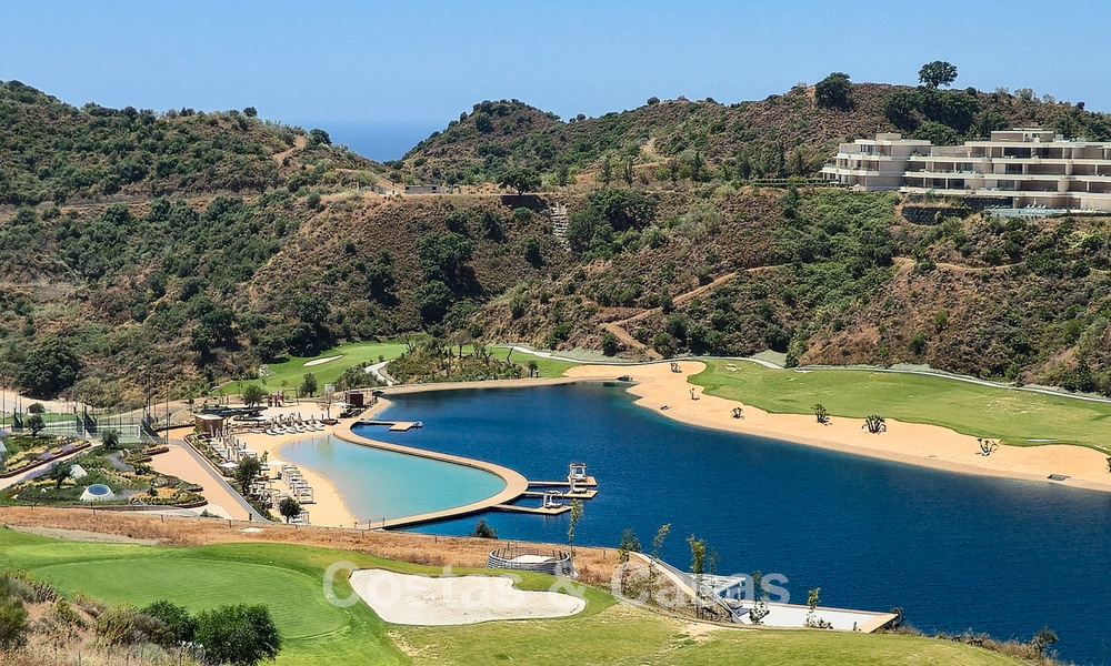 Architectonische designvilla met panoramisch berg- en zeezicht te koop in Marbella - Benahavis 804251