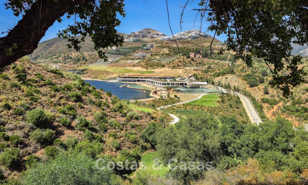 Architectonische designvilla met panoramisch berg- en zeezicht te koop in Marbella - Benahavis 804261