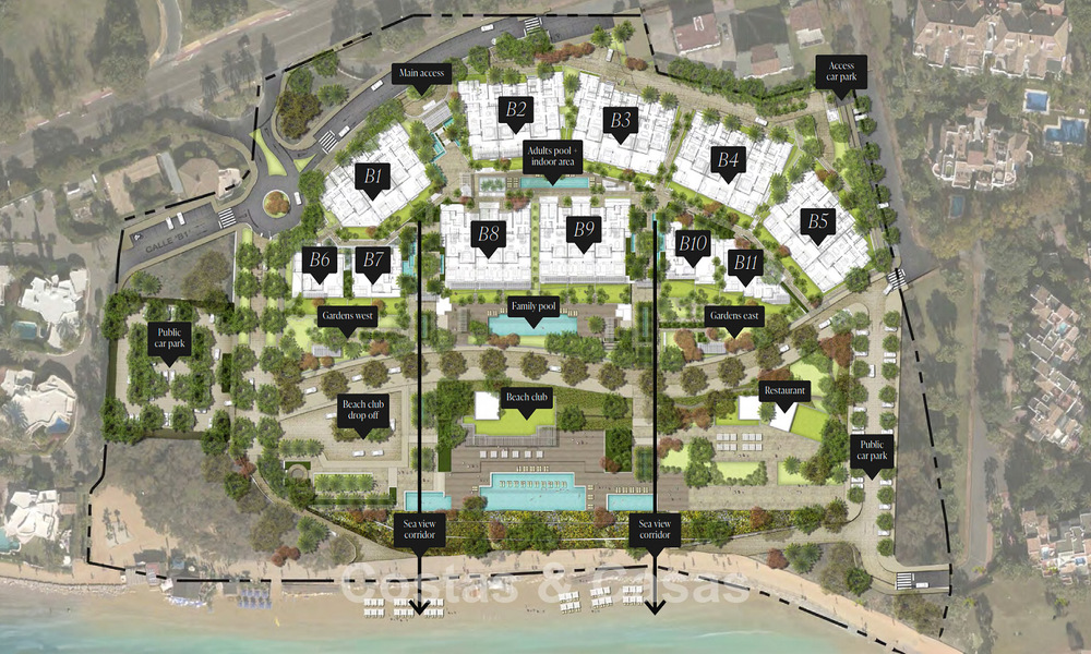 UNO Beach Residences: Ultra-luxe beachfront woningen met panoramisch uitzicht te koop op Marbella’s Golden Mile 804121