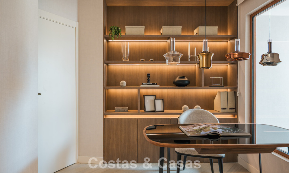 Hoogwaardig gerenoveerd duplex tuinappartement te koop in Nueva Andalucia, Marbella 804187