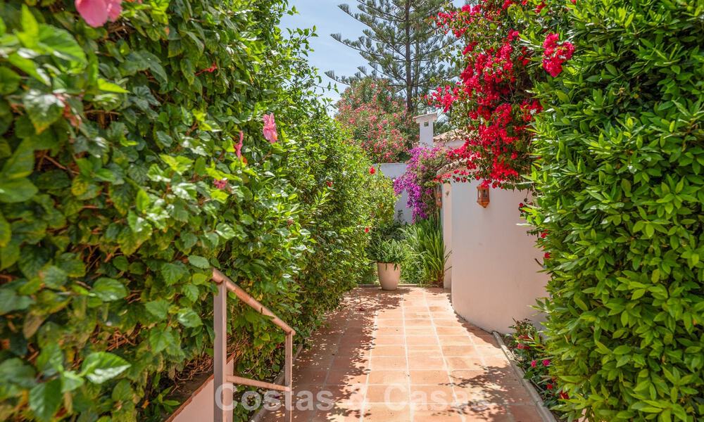 Authentieke mediterrane villa met gastenverblijf te koop vlak bij het strand in San Pedro Playa, Marbella 804348