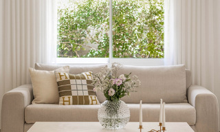 Luxueus totaal gerenoveerde halfvrijstaande woning, eerstelijns golf te koop in La Quinta, Marbella - Benahavis 804482 