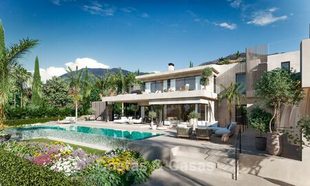 Moderne nieuwbouwvilla te koop in El Higuerón Resort tussen Fuengirola en Benalmádena, Costa del Sol 804560