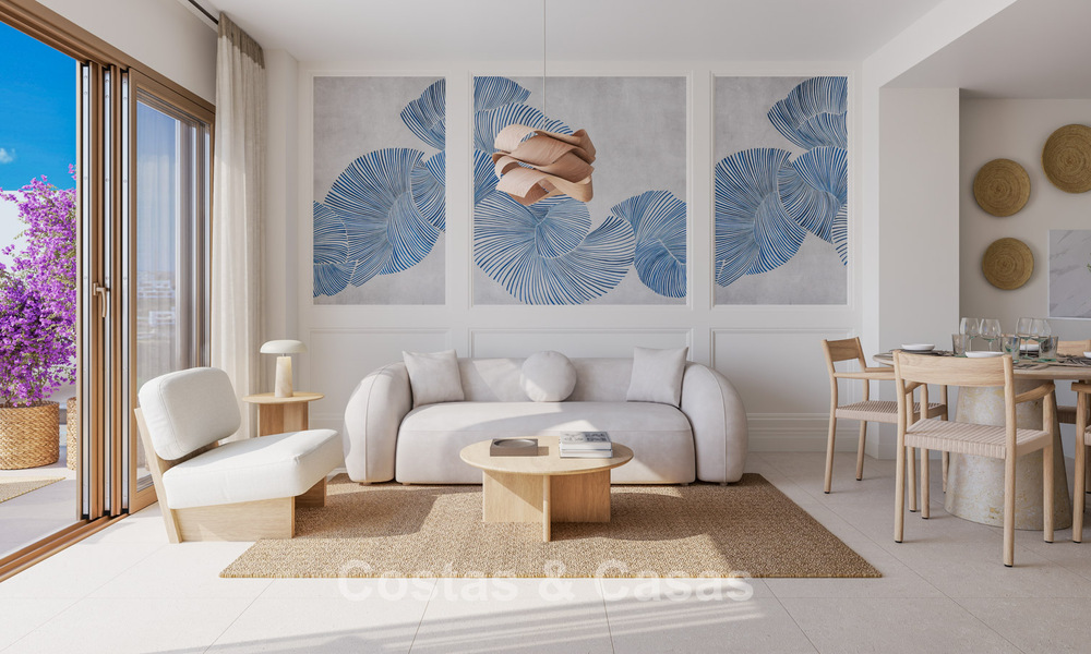 Luxe nieuwbouwappartementen met panoramisch zeezicht te koop in La Cala de Mijas, Costa del Sol 804604