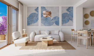 Luxe nieuwbouwappartementen met panoramisch zeezicht te koop in La Cala de Mijas, Costa del Sol 804604 