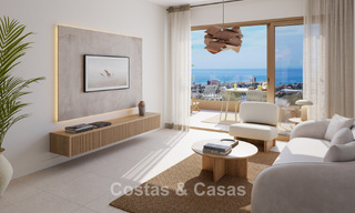 Luxe nieuwbouwappartementen met panoramisch zeezicht te koop in La Cala de Mijas, Costa del Sol 804613 