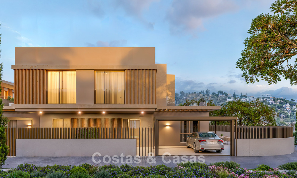 Exclusieve luxewoningen met panoramische vergezichten te koop in La Cala de Mijas, Costa del Sol 804619