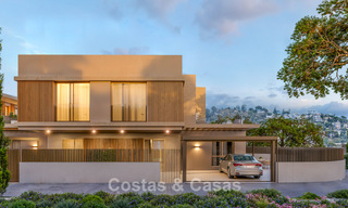 Exclusieve luxewoningen met panoramische vergezichten te koop in La Cala de Mijas, Costa del Sol 804619 