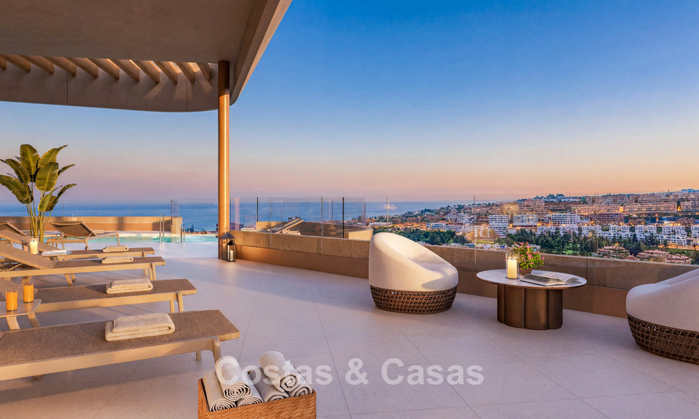 Exclusieve luxewoningen met panoramische vergezichten te koop in La Cala de Mijas, Costa del Sol 804627